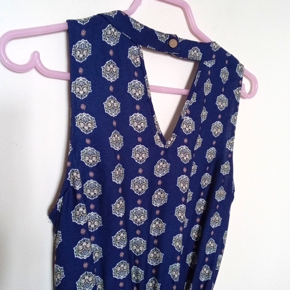 Bebop Boho Floral Contrasting Print Romper - Picture 6 of 10